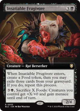 Insatiable Frugivore - Bloomburrow Commander