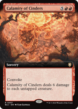 Calamity of Cinders - Bloomburrow Commander