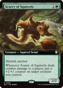 Scurry of Squirrels - Bloomburrow Commander