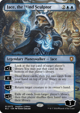 Jace, the Mind Sculptor - Bloomburrow Commander