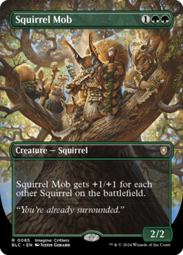 Squirrel Mob - Bloomburrow Commander