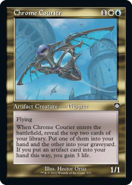 Chrome Courier - The Brothers' War Commander
