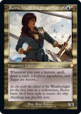 Jhoira, Weatherlight Captain - The Brothers' War Commander