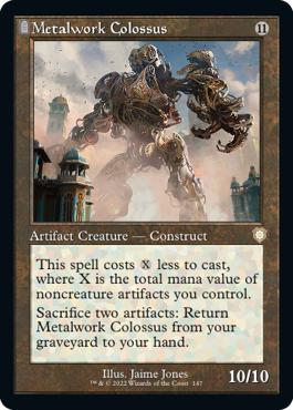 Metalwork Colossus - The Brothers' War Commander