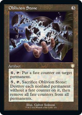 Oblivion Stone - The Brothers' War Commander