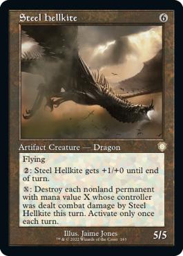 Steel Hellkite - The Brothers' War Commander