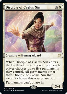 Disciple of Caelus Nin - The Brothers' War Commander