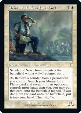 Scholar of New Horizons - The Brothers' War Commander