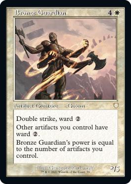 Bronze Guardian - The Brothers' War Commander