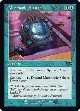 Mnemonic Sphere - The Brothers' War Commander