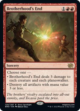 Brotherhood's End - The Brothers' War