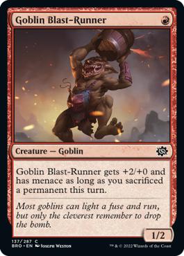 Goblin Blast-Runner - The Brothers' War