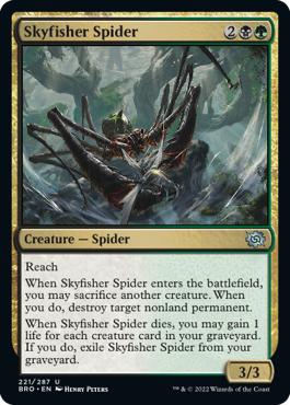 Skyfisher Spider - The Brothers' War
