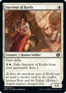 Survivor of Korlis - The Brothers' War