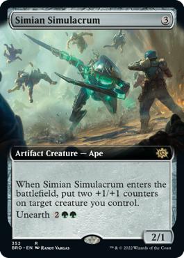 Simian Simulacrum - The Brothers' War