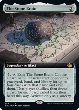 The Stone Brain - The Brothers' War