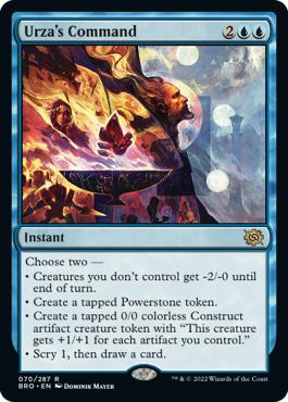 Urza's Command - The Brothers' War