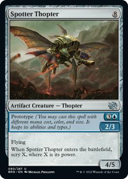 Spotter Thopter - The Brothers' War