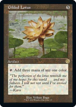 Gilded Lotus - The Brothers' War Retro Artifacts