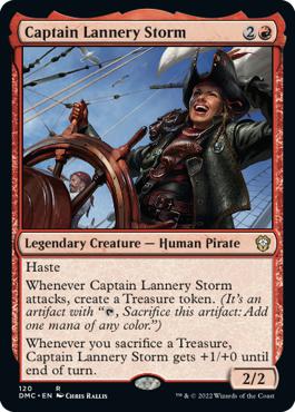 Captain Lannery Storm - Dominaria United Commander