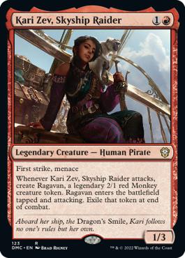 Kari Zev, Skyship Raider - Dominaria United Commander