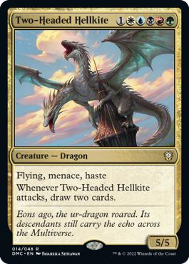 Two-Headed Hellkite - Dominaria United Commander