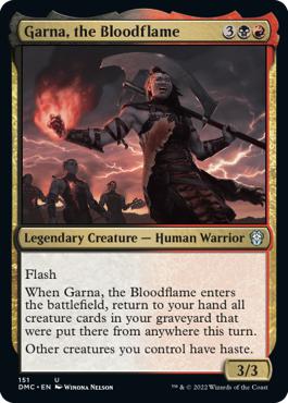 Garna, the Bloodflame - Dominaria United Commander