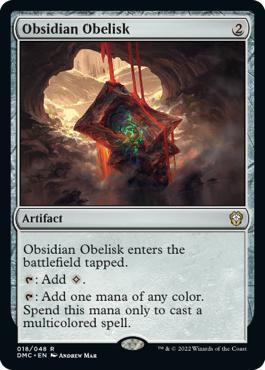 Obsidian Obelisk - Dominaria United Commander
