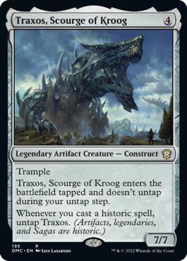 Traxos, Scourge of Kroog - Dominaria United Commander