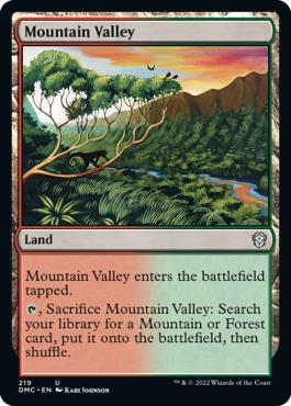 Mountain Valley - Dominaria United Commander