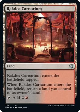 Rakdos Carnarium - Dominaria United Commander