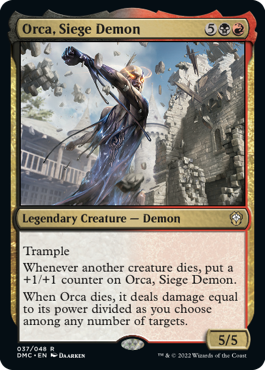 Orca, Siege Demon - Dominaria United Commander