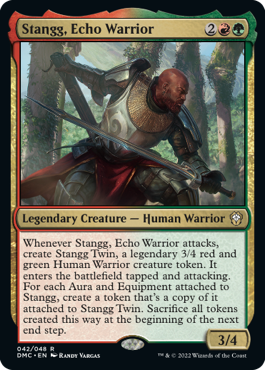Stangg, Echo Warrior - Dominaria United Commander