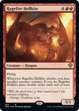 Ragefire Hellkite - Dominaria United