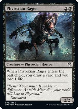 Phyrexian Rager - Dominaria United