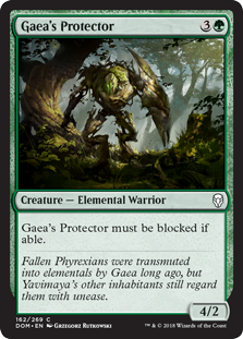 Gaea's Protector - Dominaria