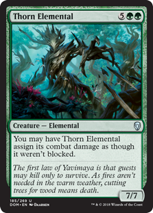 Thorn Elemental - Dominaria