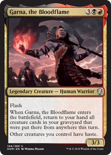 Garna, the Bloodflame - Dominaria