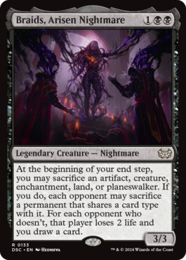 Braids, Arisen Nightmare - Duskmourn: House of Horror Commander