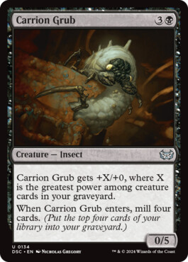 Carrion Grub - Duskmourn: House of Horror Commander