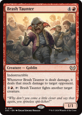 Brash Taunter - Duskmourn: House of Horror Commander