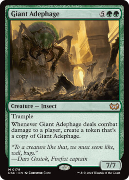 Giant Adephage - Duskmourn: House of Horror Commander