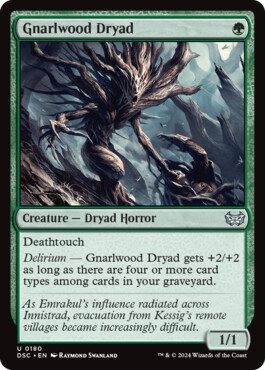 Gnarlwood Dryad - Duskmourn: House of Horror Commander