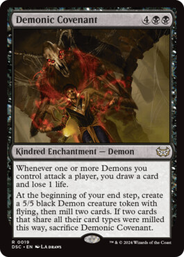 Demonic Covenant - Duskmourn: House of Horror Commander