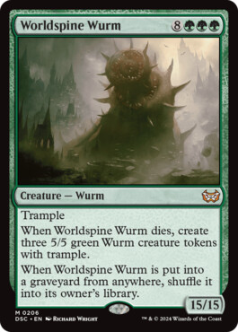 Worldspine Wurm - Duskmourn: House of Horror Commander