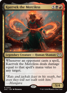 Kaervek the Merciless - Duskmourn: House of Horror Commander