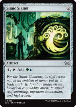 Simic Signet - Duskmourn: House of Horror Commander