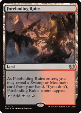 Foreboding Ruins - Duskmourn: House of Horror Commander