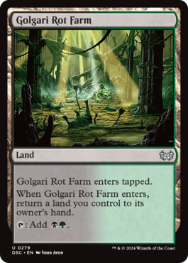 Golgari Rot Farm - Duskmourn: House of Horror Commander