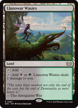 Llanowar Wastes - Duskmourn: House of Horror Commander